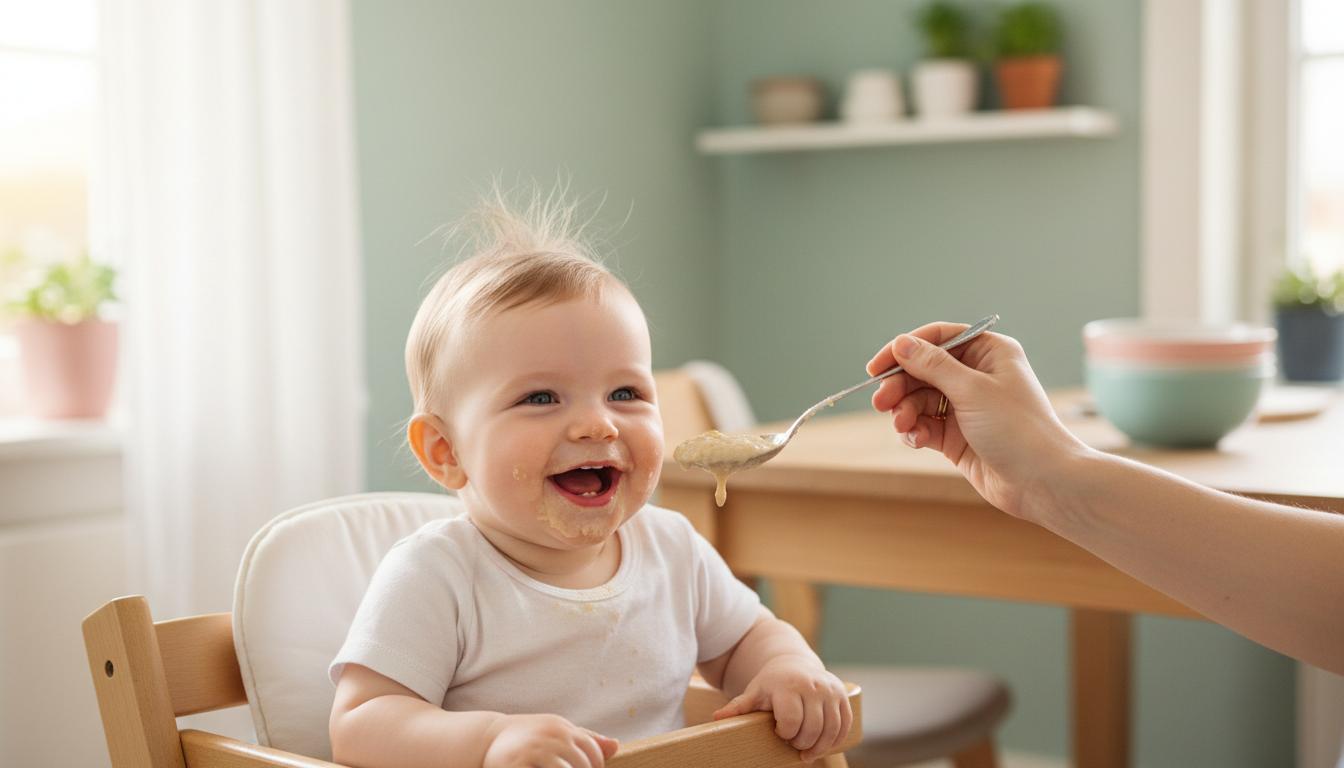 Como Introduzir a Papa de Aveia ao Teu Bebé