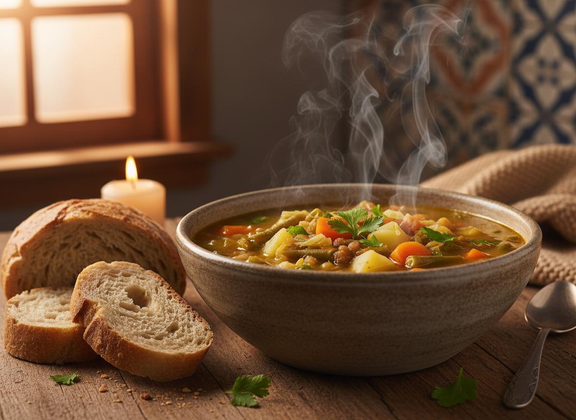 Sopa de Legumes Caseira